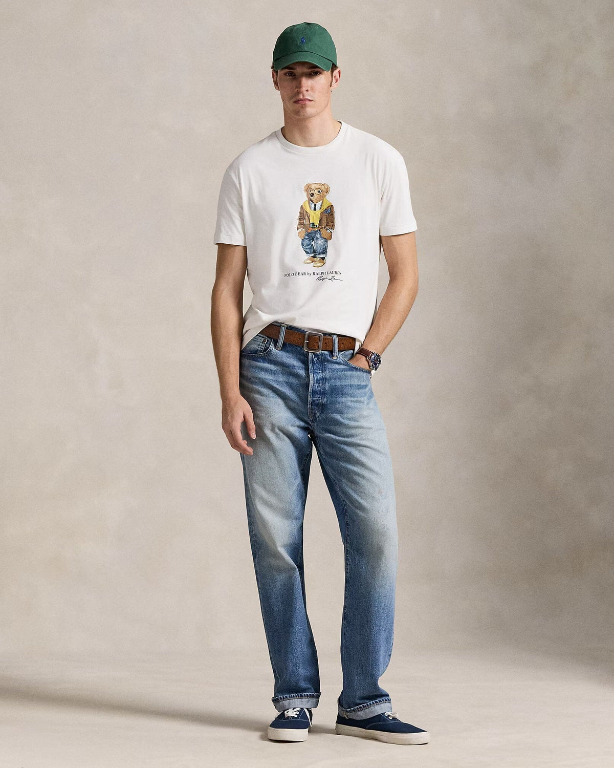 Ralph Lauren Classic Fit Polo Bear Jersey T-Shirt