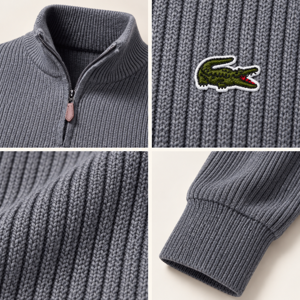 LC The Chelsea Zip-Front Sweater