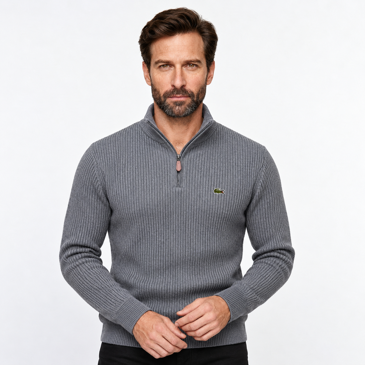 LC The Chelsea Zip-Front Sweater
