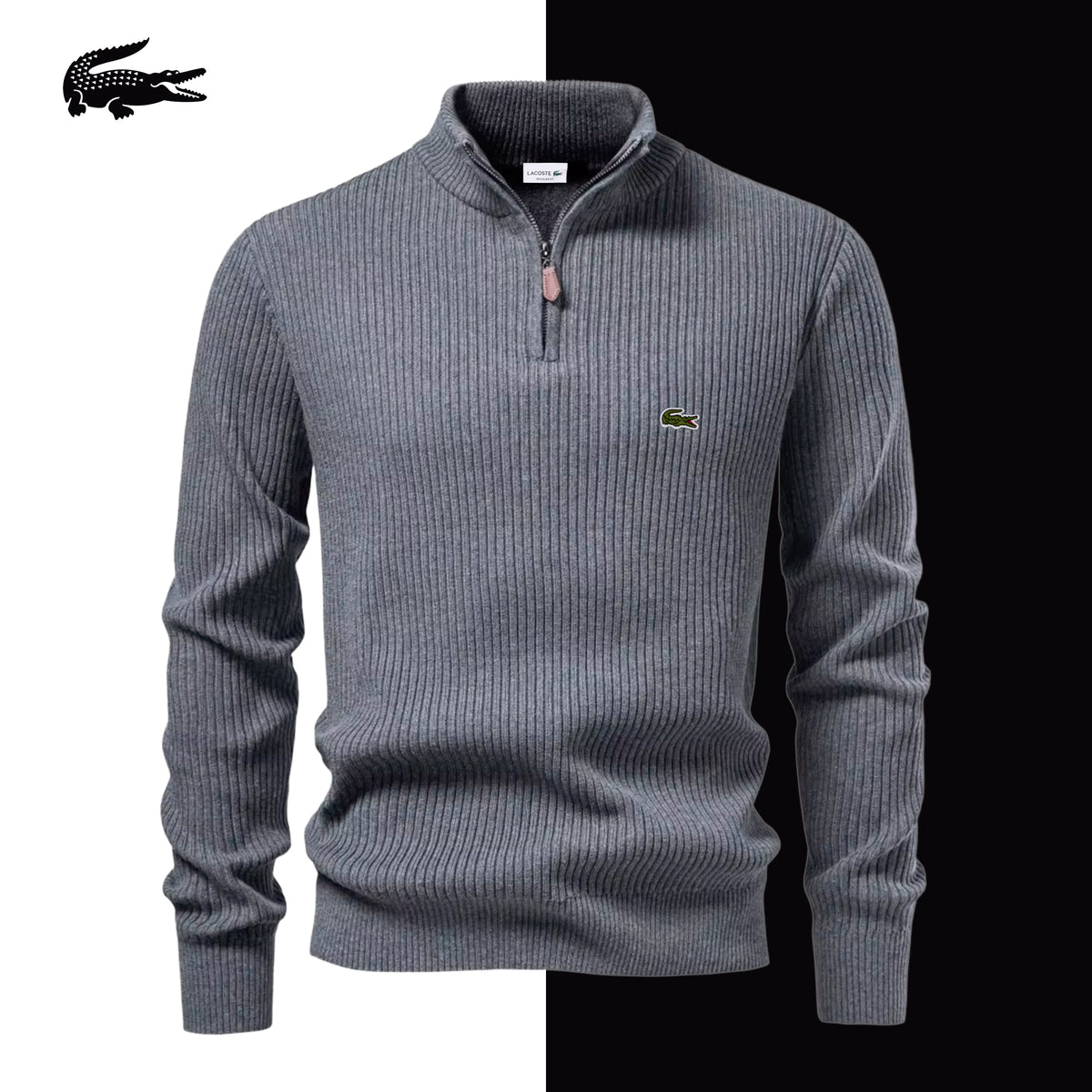 LC The Chelsea Zip-Front Sweater