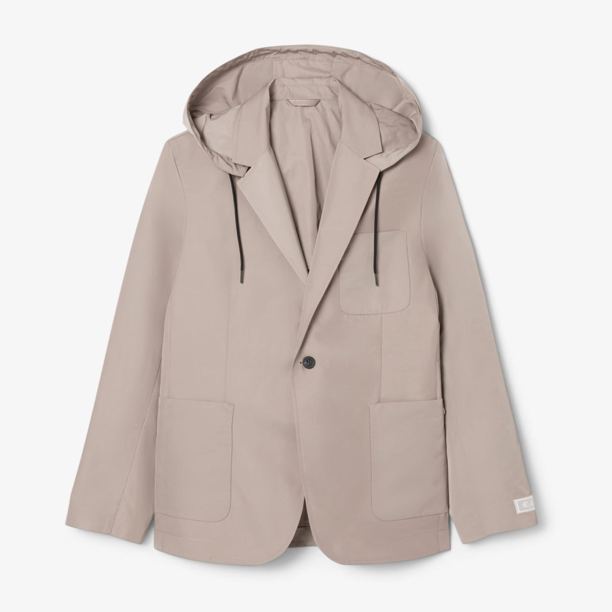 Lacoste Twill Blazer with Hood