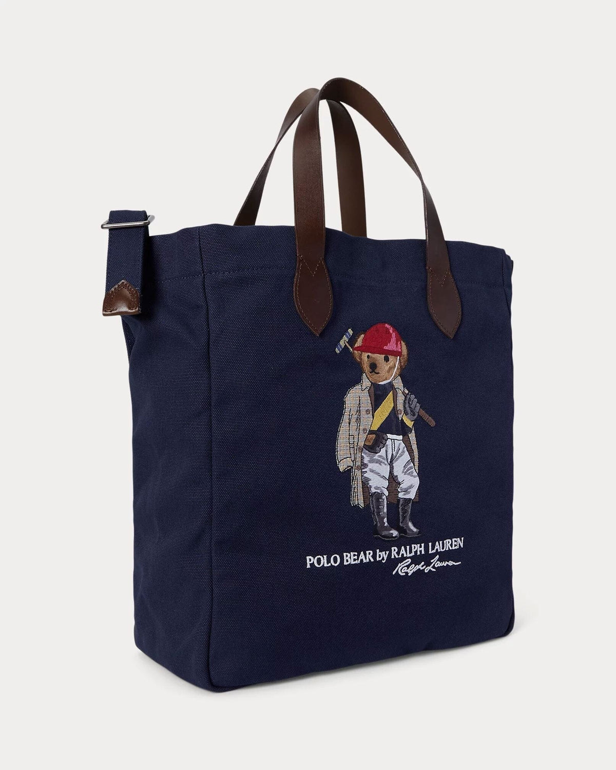 Ralph Lauren Polo Bear Canvas Shopper Tote