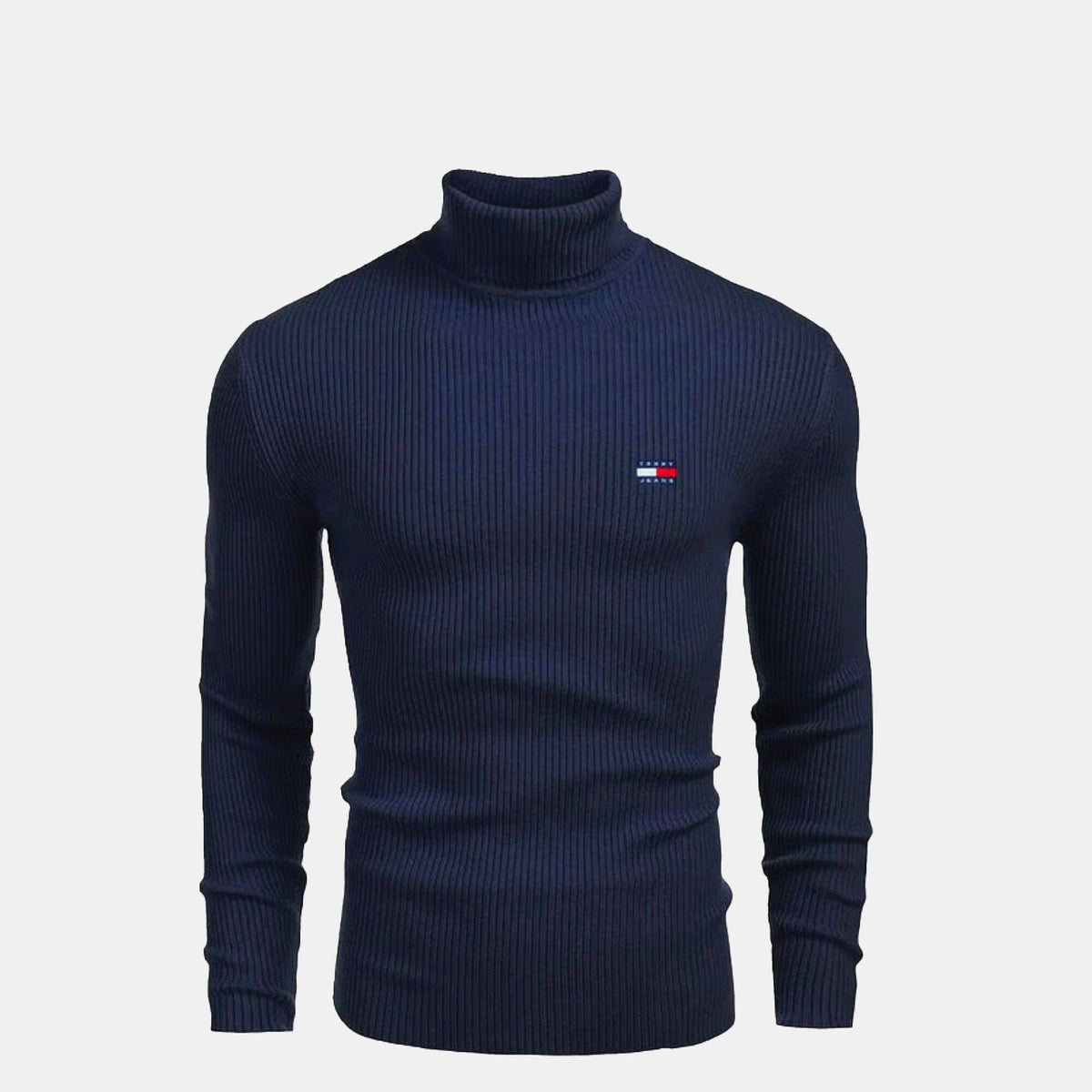 Tommy Hilfiger Turtleneck Cable-Knit Wool Sweater